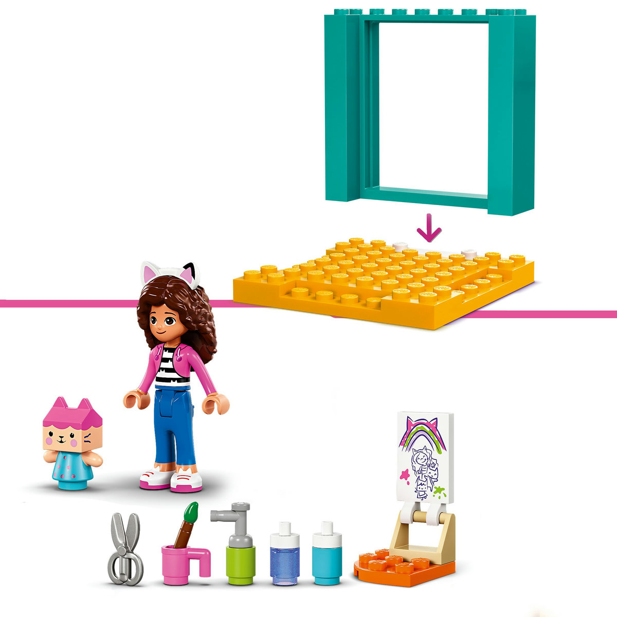 LEGO Gaby\'s Dollhouse - Creatii mestesugite cu Baby Box (10795) | LEGO - 6 | YEO