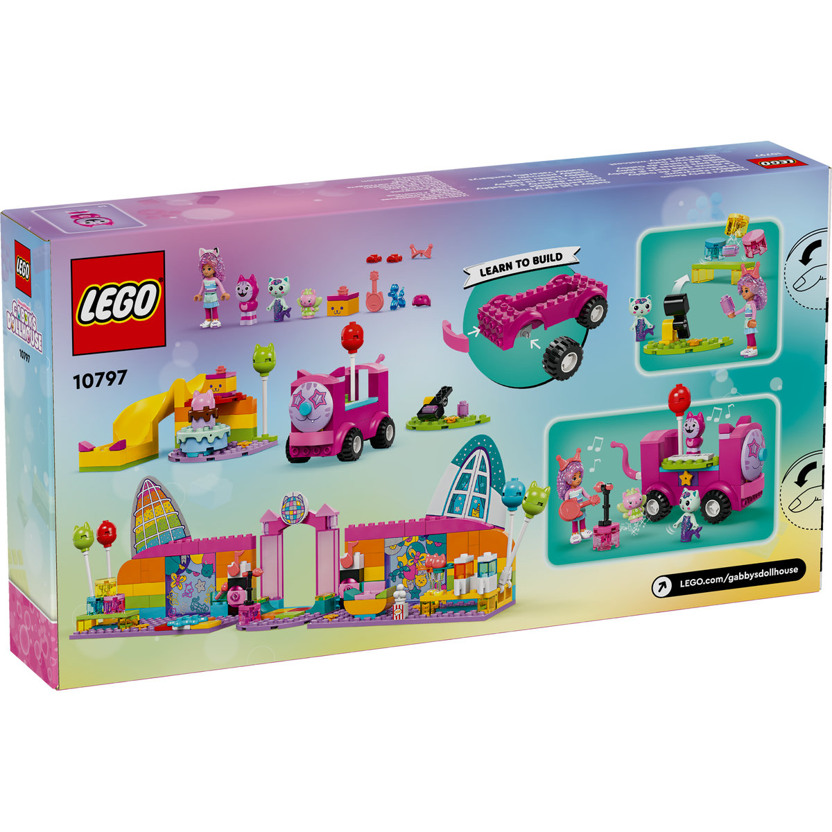 LEGO Gaby\'s Dollhouse - Camera de party a lui Gabby (10797) | LEGO - 1 | YEO