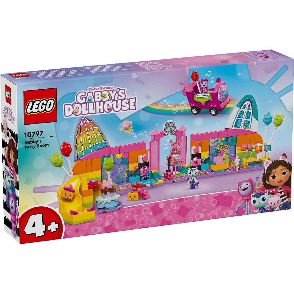 LEGO Gaby\'s Dollhouse - Camera de party a lui Gabby (10797) | LEGO - 9 | YEO