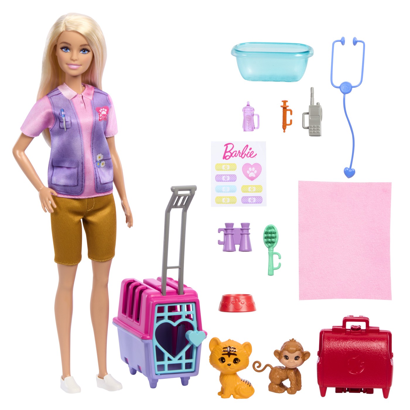 Set papusa si animale - You Can Be Anything - Barbie | Mattel