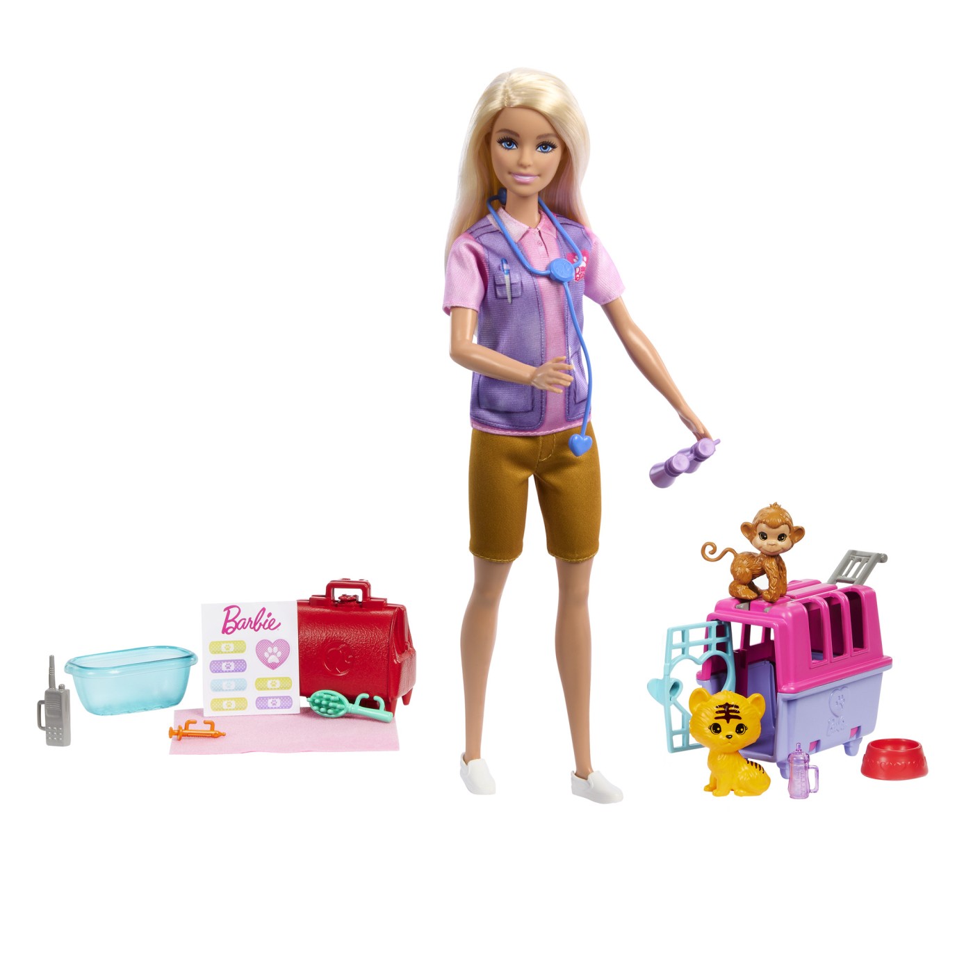 Set papusa si animale - You Can Be Anything - Barbie  | Mattel - 1 | YEO