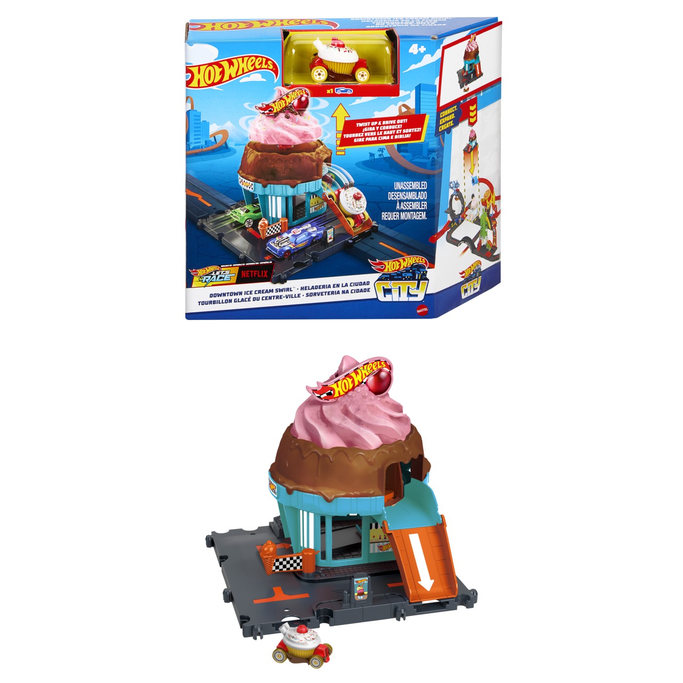 Masini - Hot Wheels City - Gelateria | Mattel - 4 | YEO