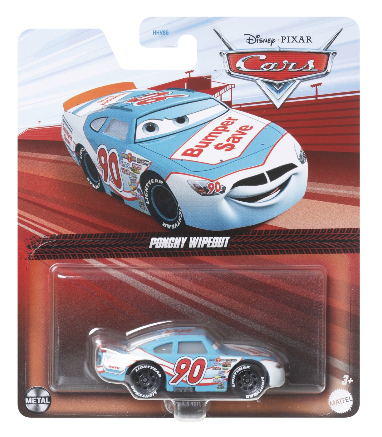 Masina - Disney Cars - Ponchy Wipeout | Mattel - 3 | YEO