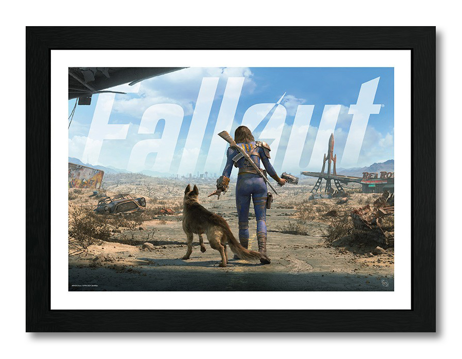 Poster inramat - Fallout - Sole Female Survivor, 30x40cm