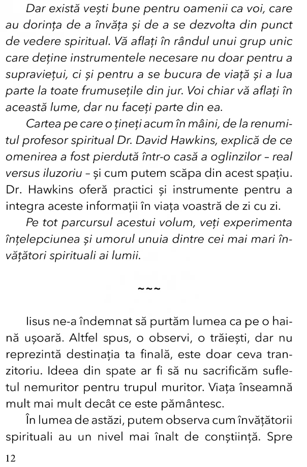 In lume, dar nu parte din ea | David R. Hawkins - 4 | YEO