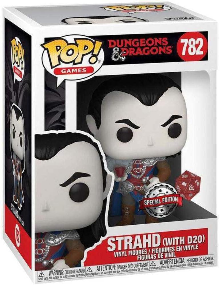 Figurina - Pop! Games - Dungeons & Dragons - Strahd with D20 | Funko - 1 | YEO