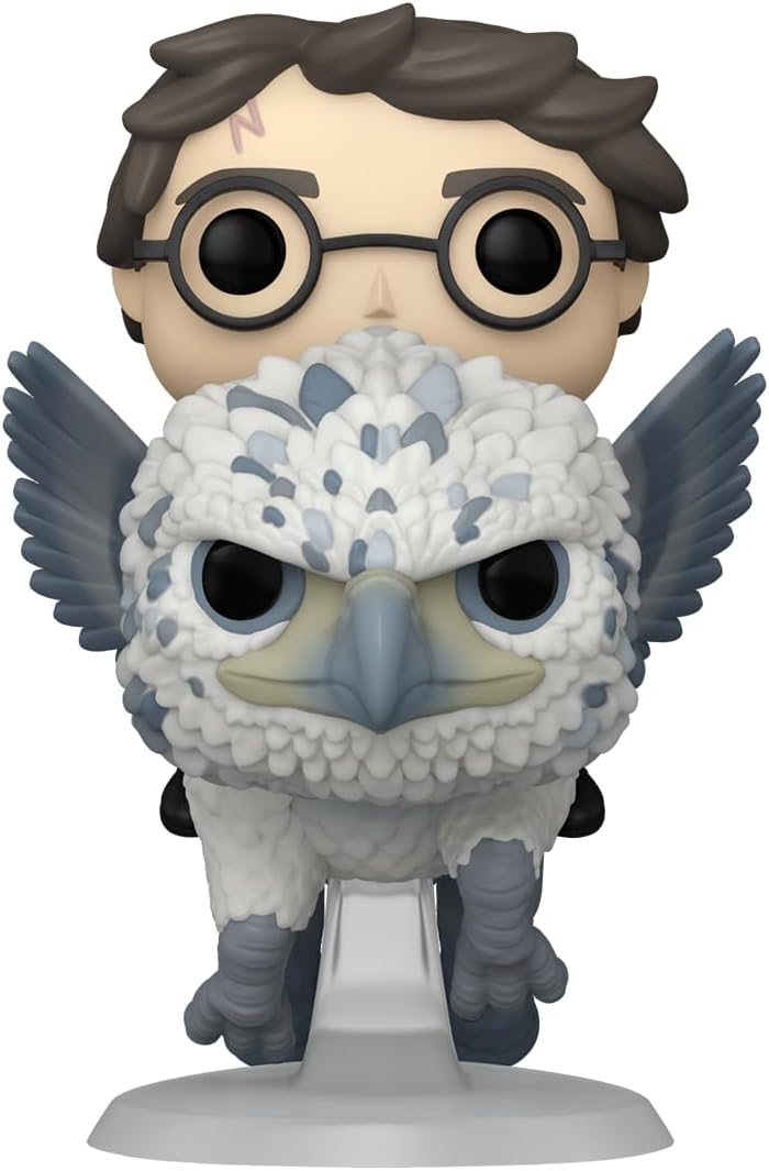 Figurina - Pop! Harry Potter: Harry Potter and Buckbeak | Funko