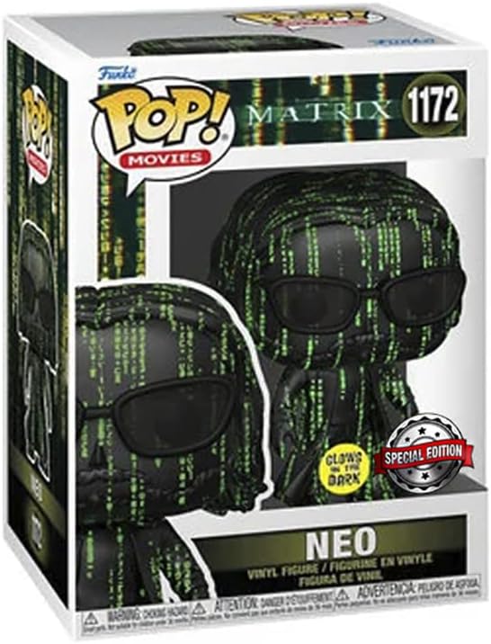 Figurina - Pop! Matrix: Neo Coded (Glows in the Dark) | Funko - 1 | YEO