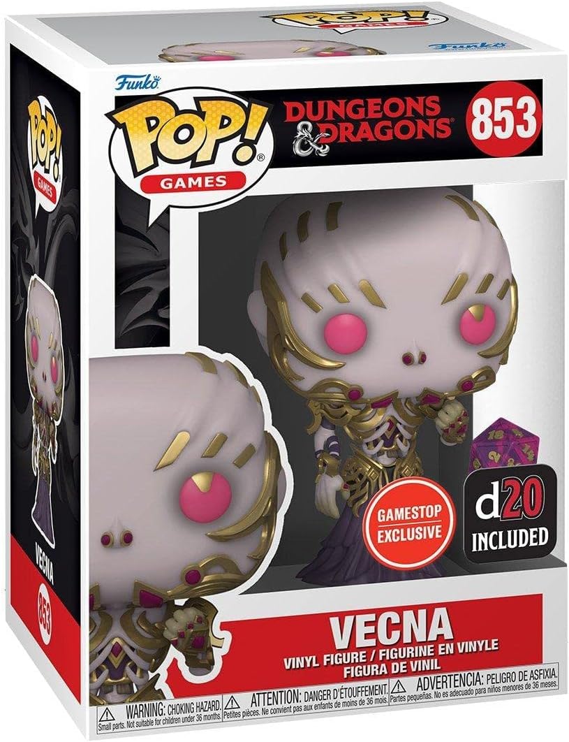 Figurina - Pop! Games - Dungeons & Dragons - Vecna with D20 | Funko - 1 | YEO