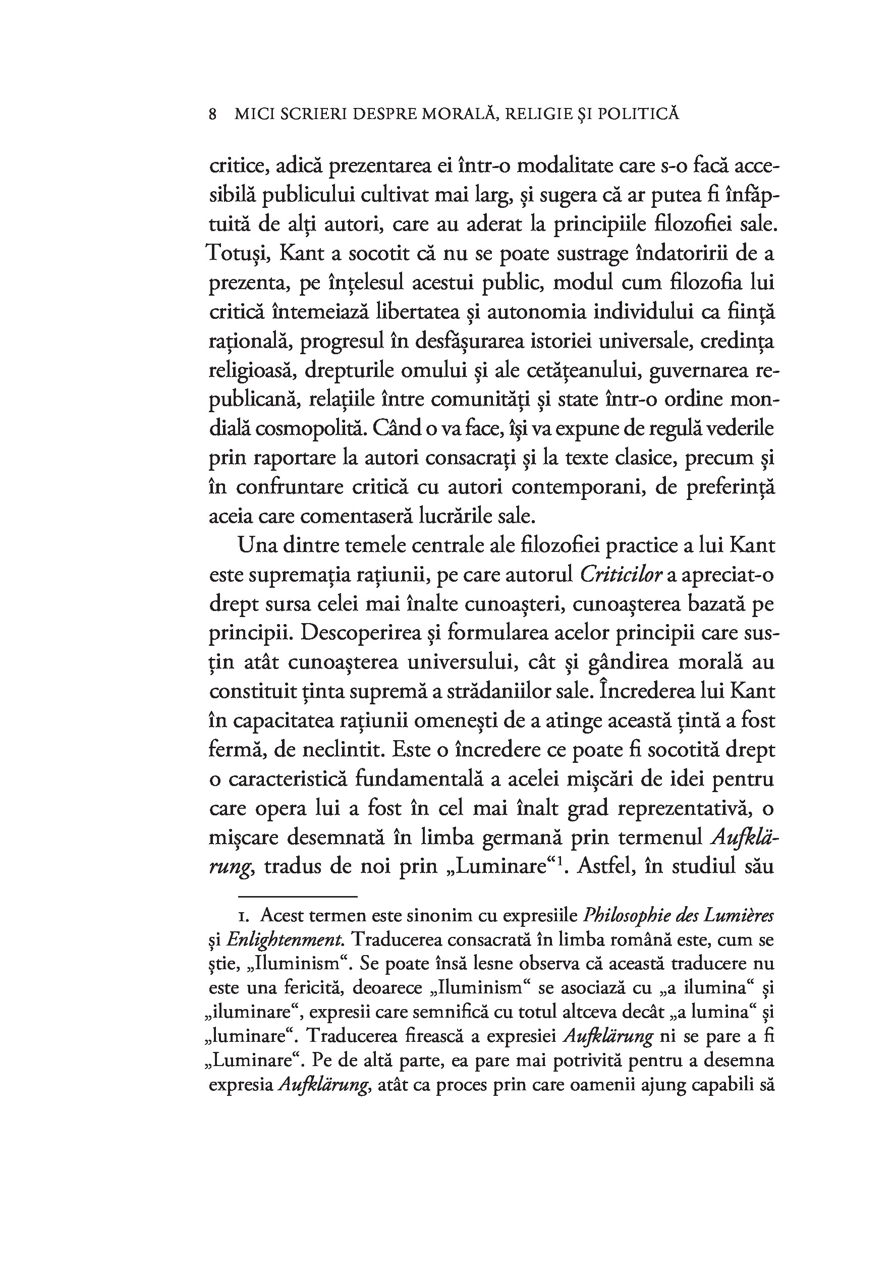 Mici scrieri despre morala, religie si politica | Immanuel Kant - 6 | YEO