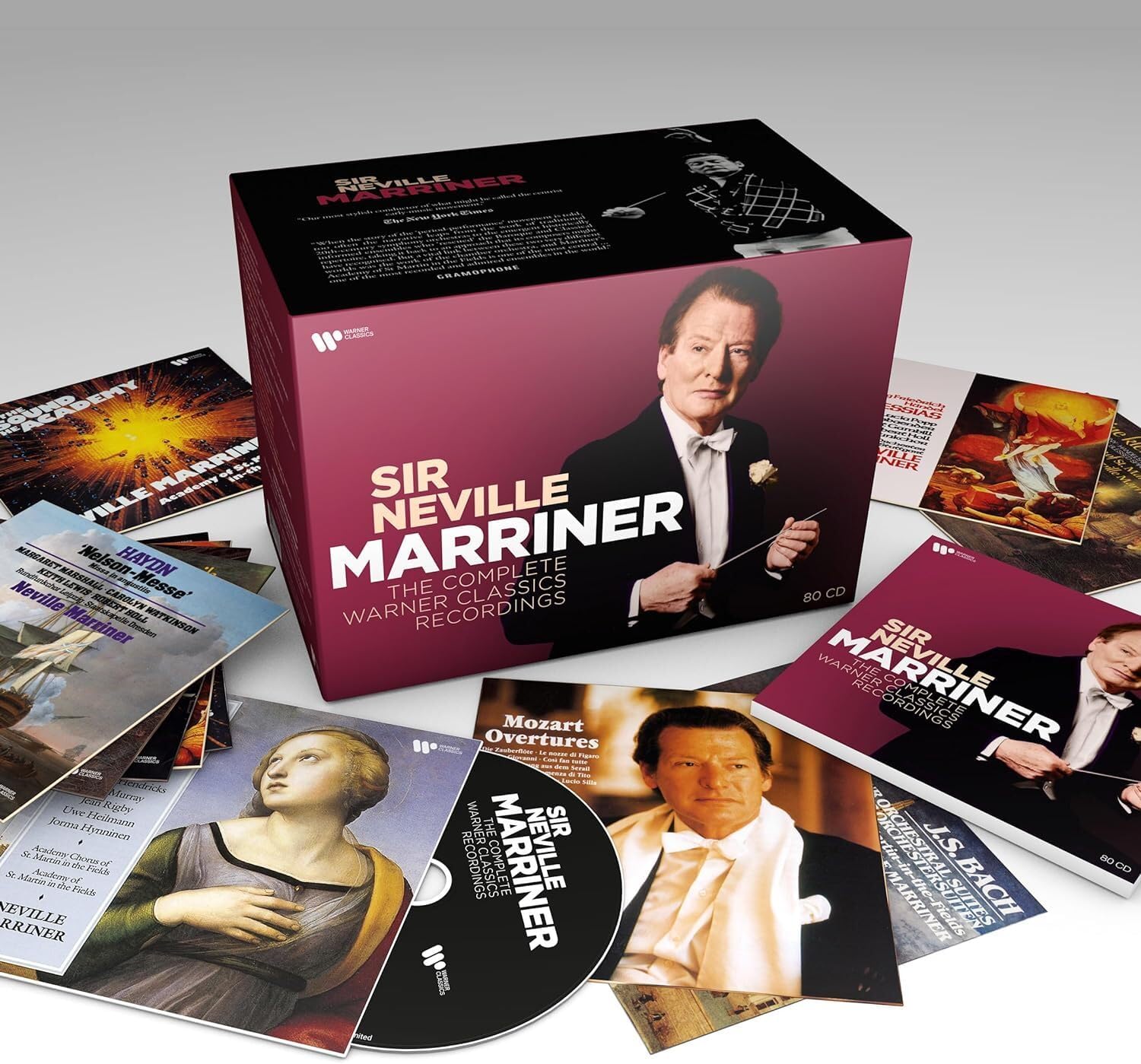 Sir Neville Marriner - The Complete Warner Classics Recordings (80CDs Box Set) | Neville Marriner, Various Artists