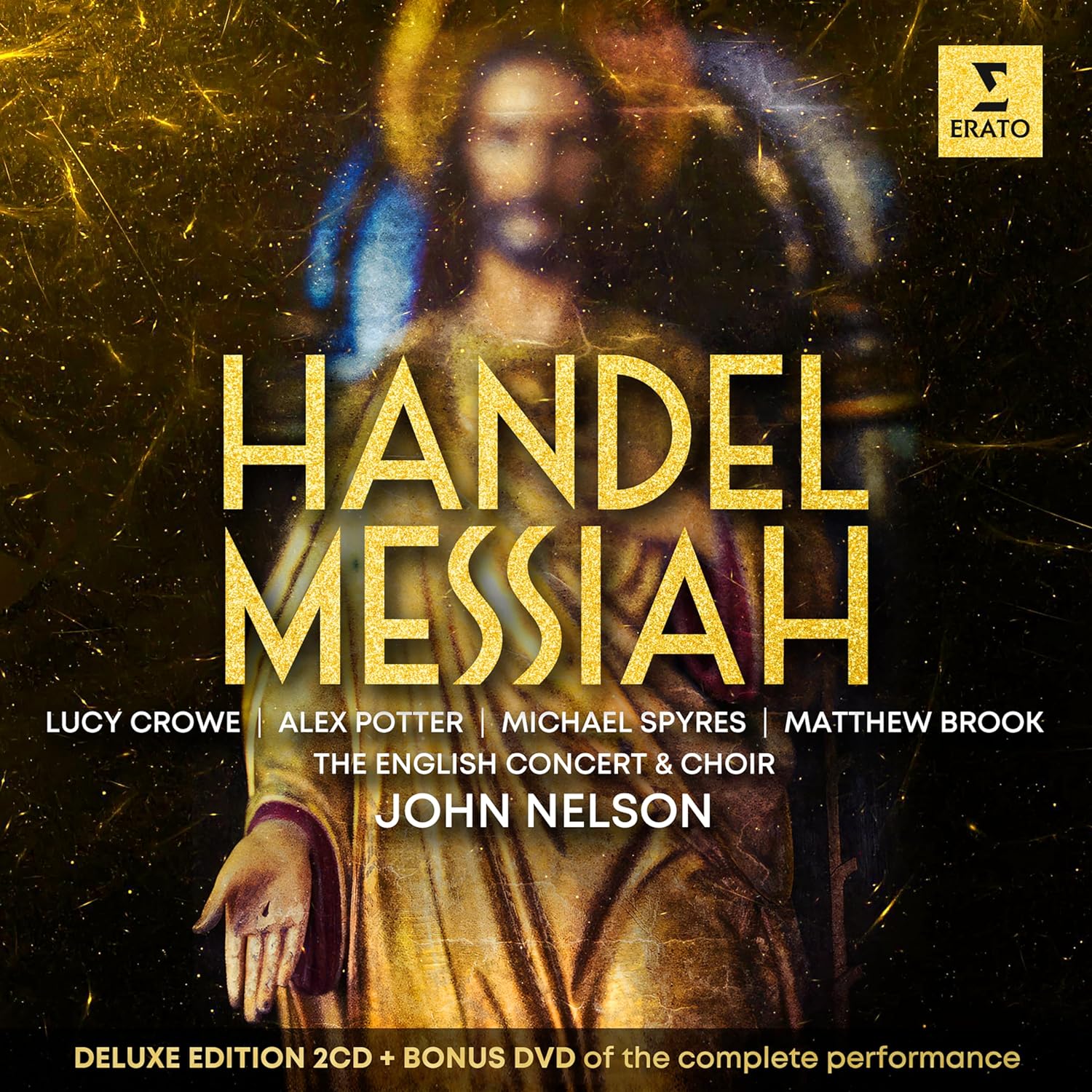 Handel: Messiah (2CD+DVD) | John Nelson, Lucy Crowe, Alex Potter, Michael Spyres, Matthew Brook, The English Concert