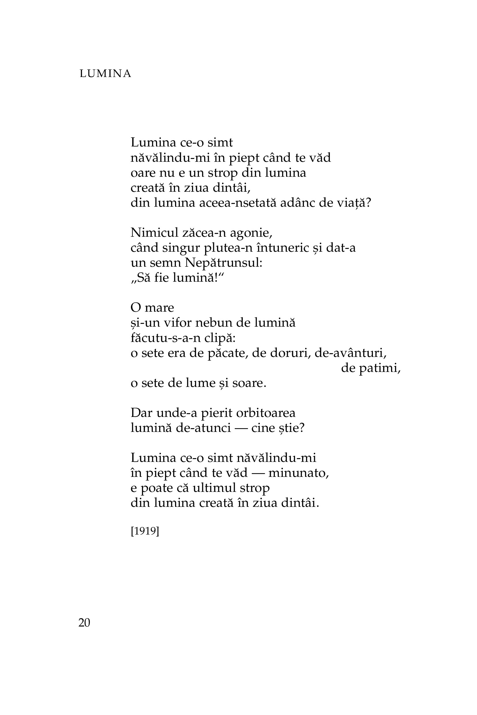 Opera poetica | Lucian Blaga - 6 | YEO