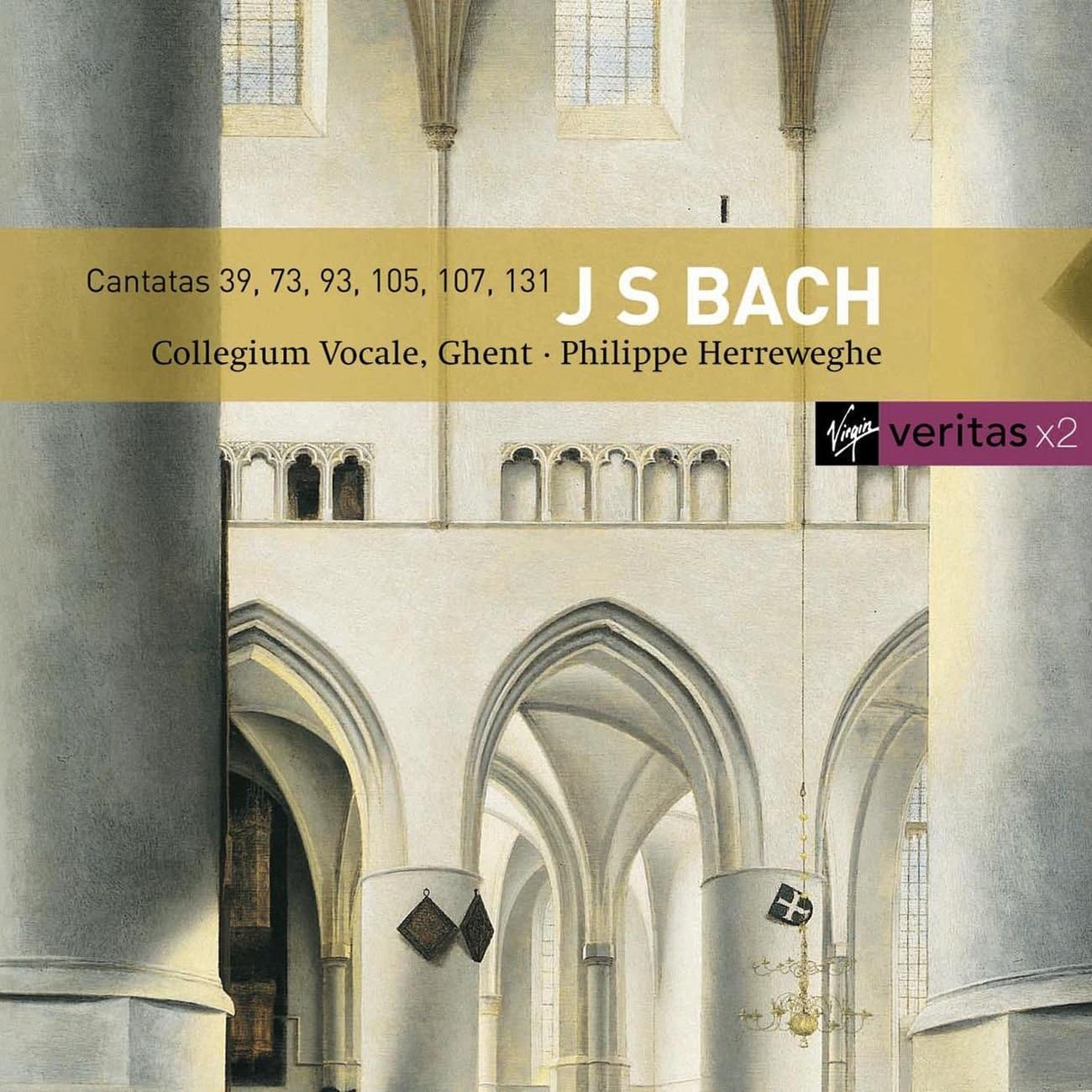 Bach: Cantaten 39, 73, 93, 105, 107, 131 | Philippe Herreweghe, Ghent Collegium Vocale, Ghent Collegium Vocale Orchestra - 1 | YEO