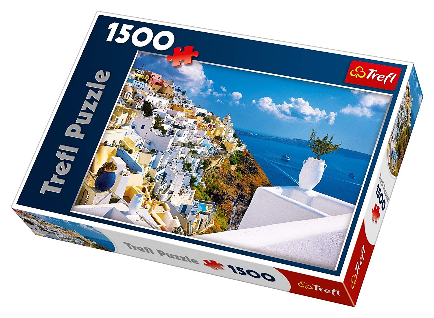 Puzzle 1500 piese - Santorini | Trefl