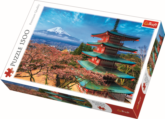 Puzzle 1500 piese - Muntele Fuji | Trefl - 0