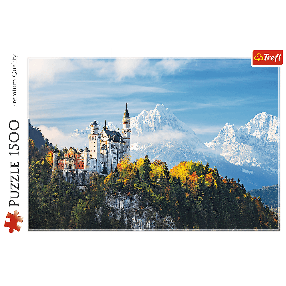 Puzzle 1500 piese - Alpii Bavarezi | Trefl - 1