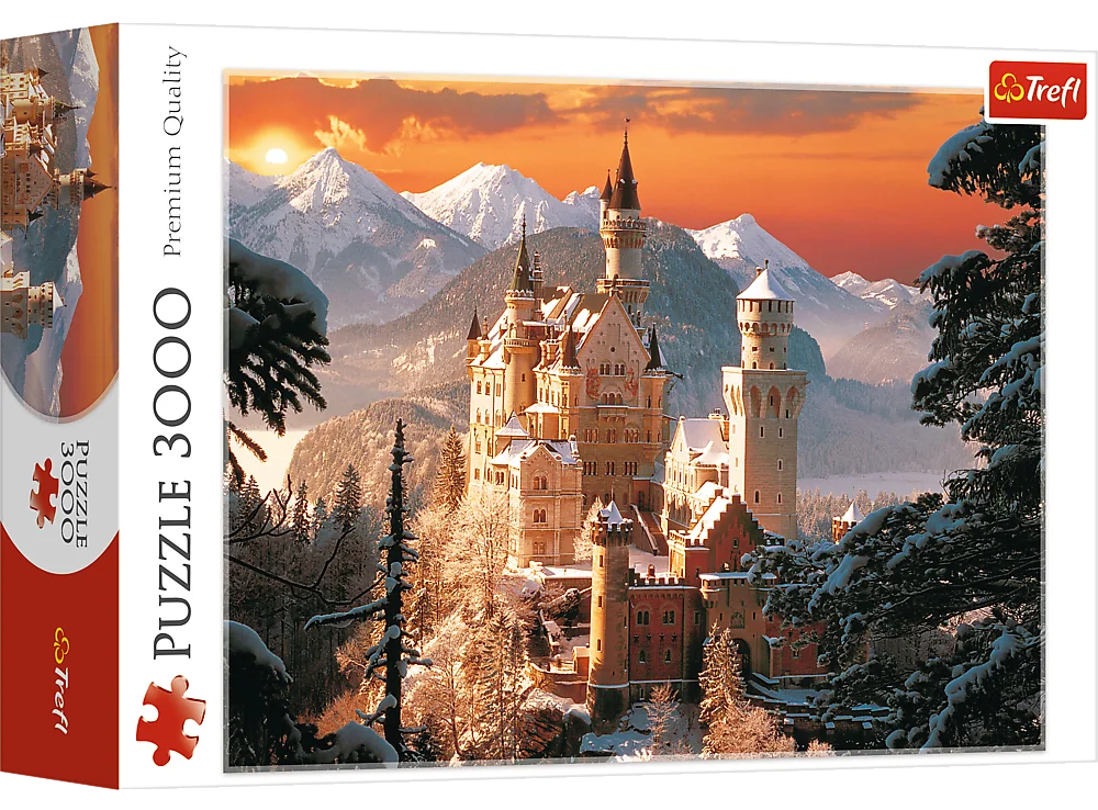 Puzzle 3000 piese - Castelul Neuschwanstein | Trefl - 1 | YEO