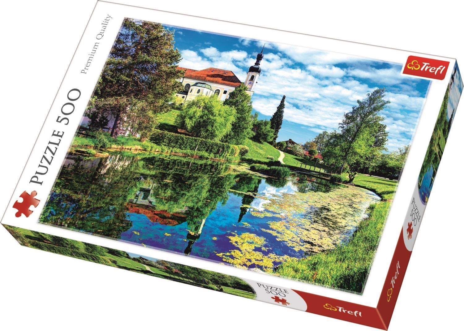 Puzzle 500 de piese - Lac in Bavaria | TREFL 500p