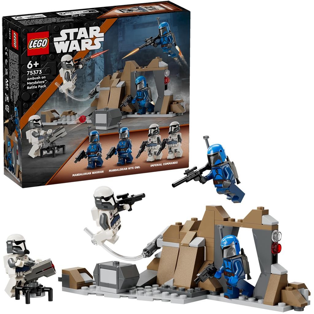 LEGO Star Wars - Pachet de lupta - Ambuscada pe Mandalore (75373) | LEGO - 3 | YEO