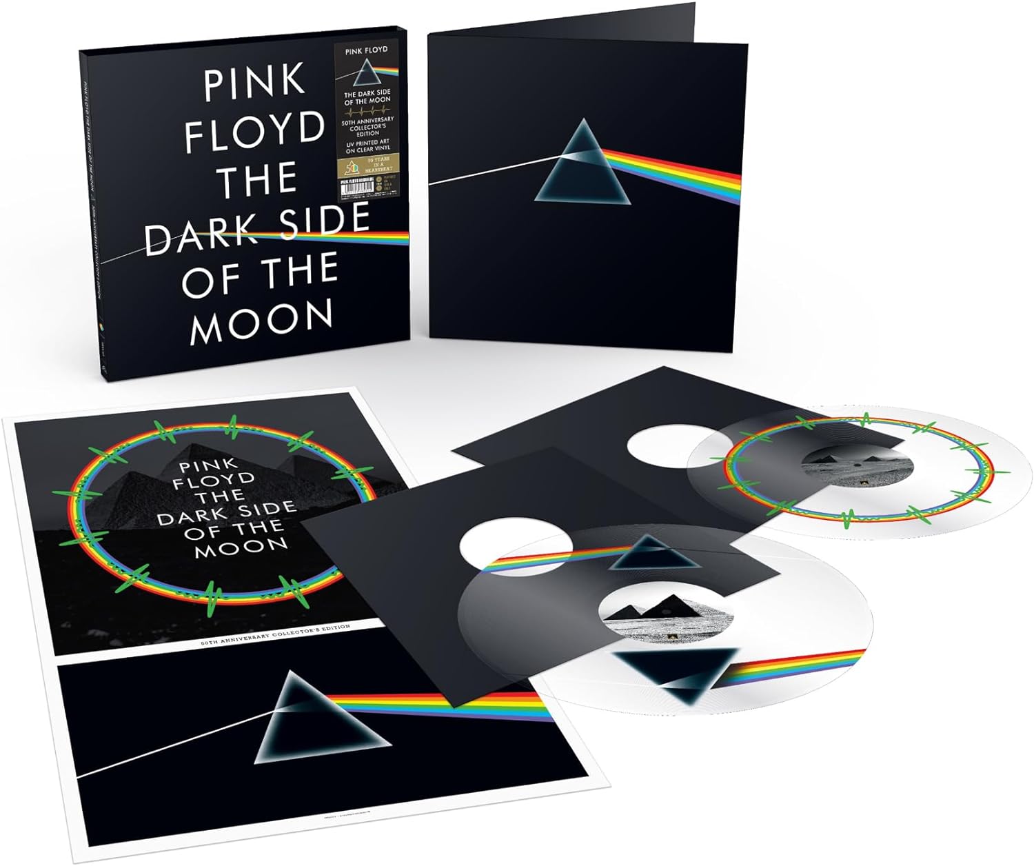 The Dark Side Of The Moon (Clear Vinyl, 50th Anniversary Collector\'s Edition) | Pink Floyd