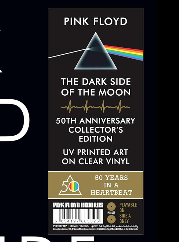 The Dark Side Of The Moon (Clear Vinyl, 50th Anniversary Collector\'s Edition) | Pink Floyd - 1 | YEO