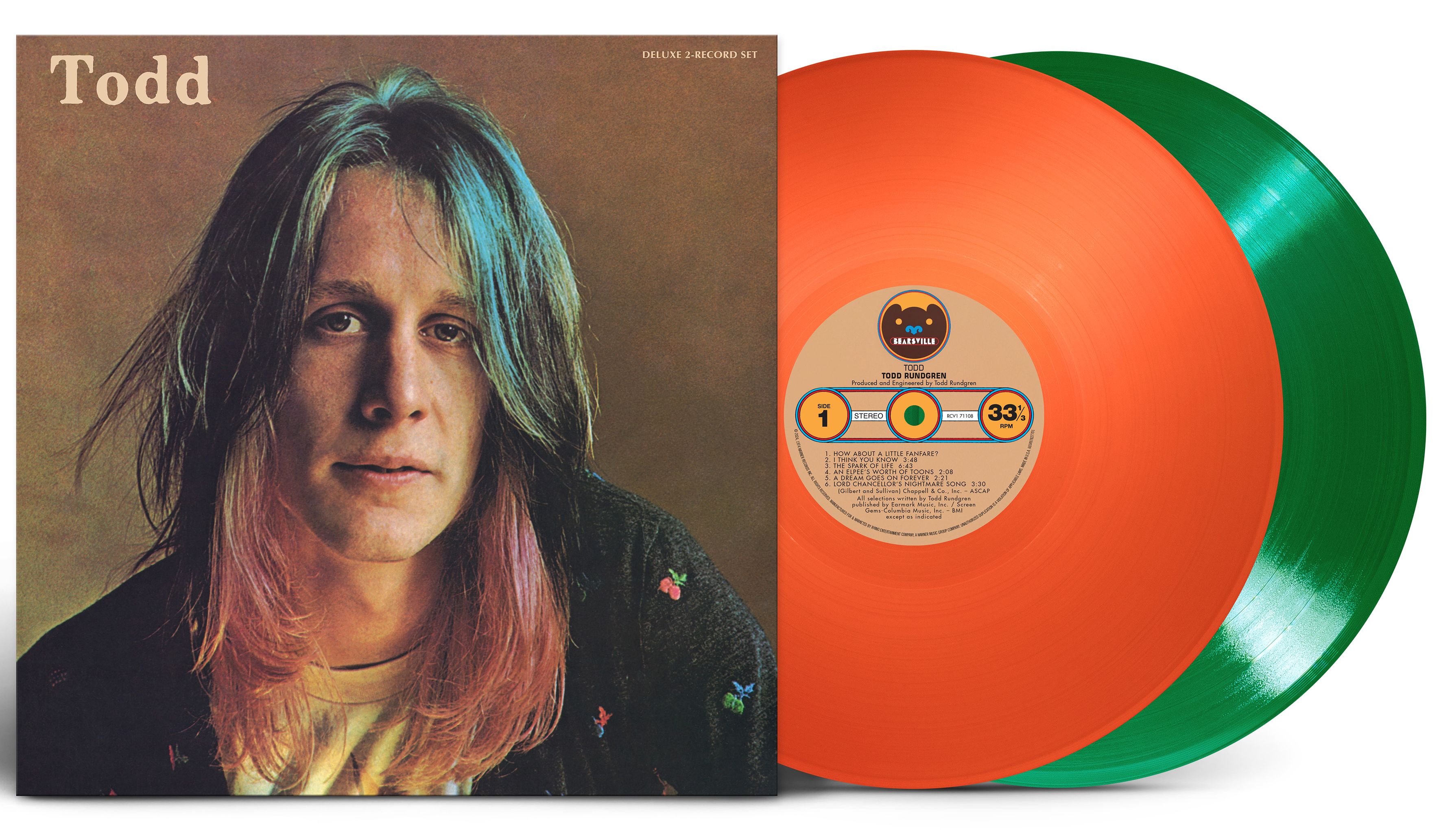 Todd (Orange & Green Vinyl, Record Store Day) | Todd Rundgren