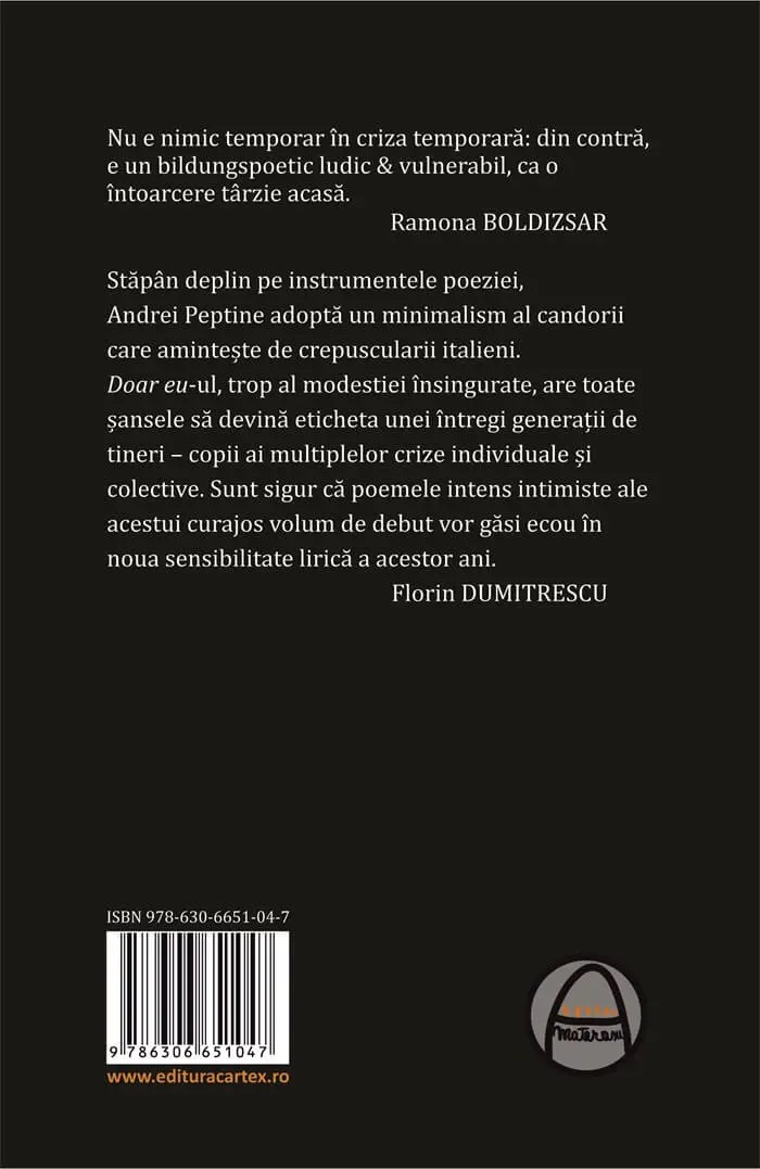 Sunt eu si criza mea temporara | Andrei Peptine