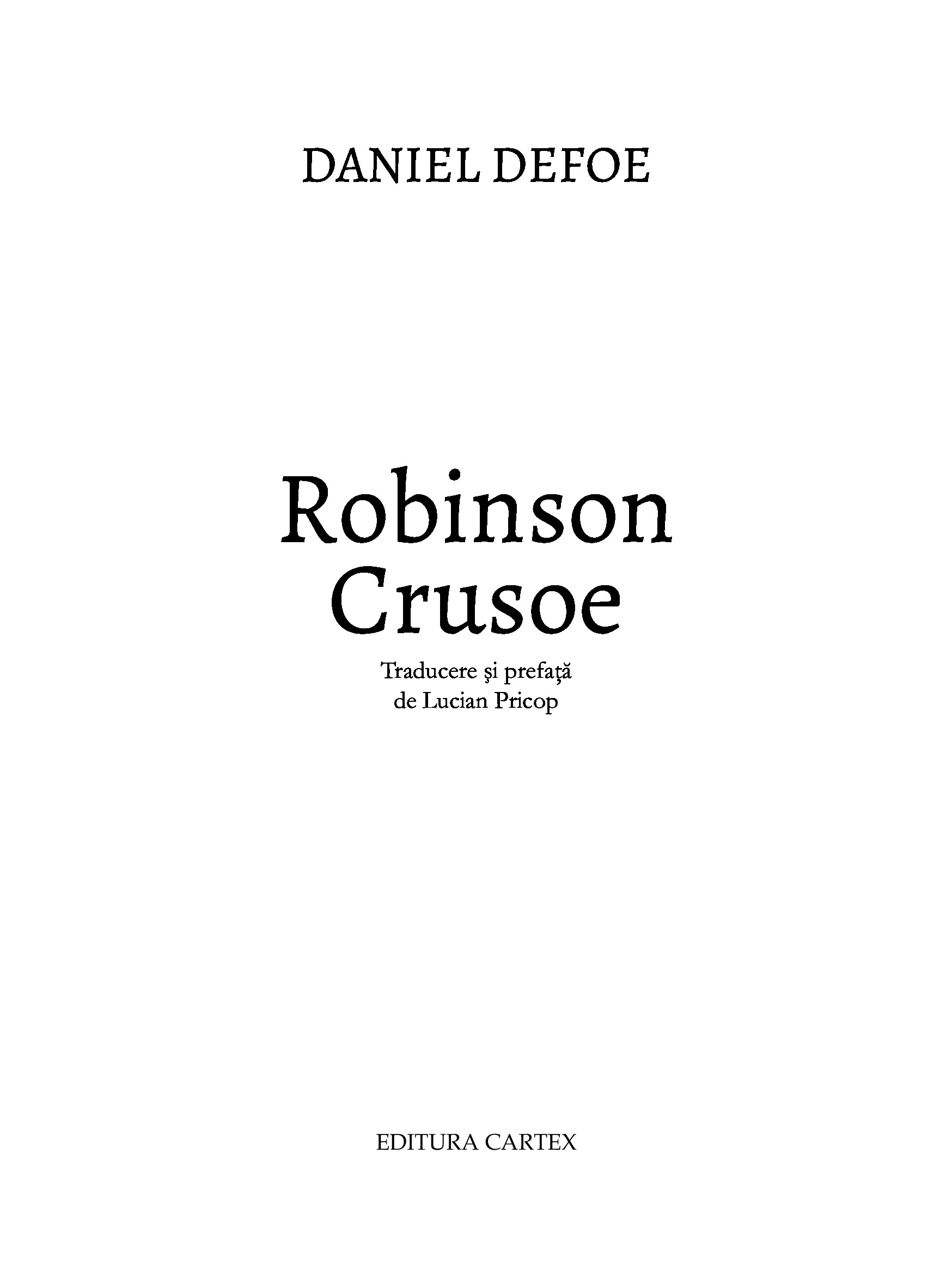 Robinson Crusoe | Daniel Defoe - 1 | YEO