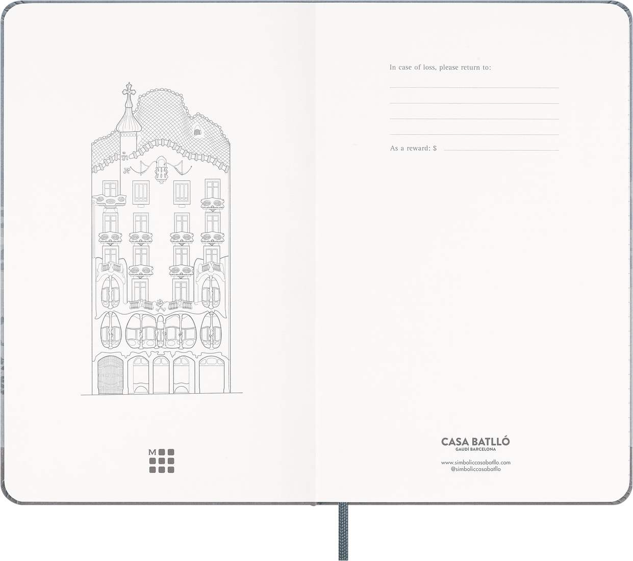 Carnet - Moleskine Casa Batllo - Large | Moleskine