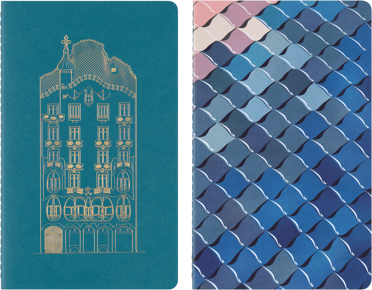 Set 2 carnete - Casa Batllo Custom Edition Cahier Journals - Large | Moleskine