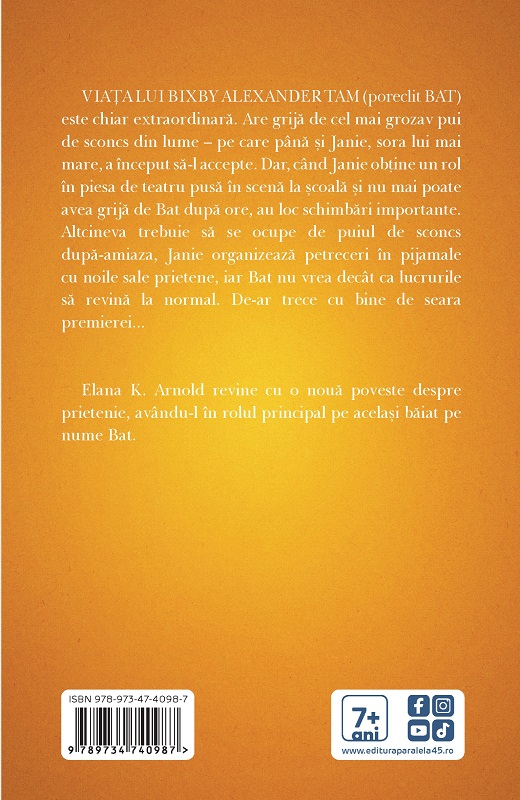 Bat si jocul asteptarii | Elana K. Arnold