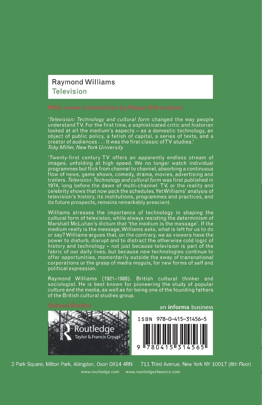 Television | Raymond Williams