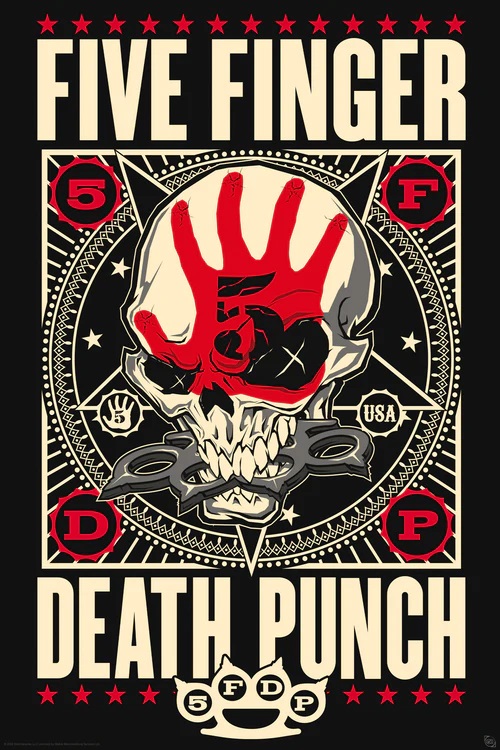 Poster - Five Finger Death Punch - Knucklehead