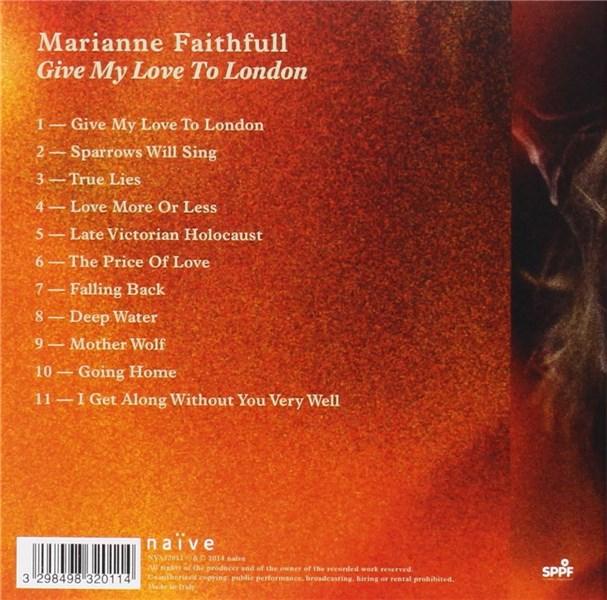 Give My Love To London  | Marianne Faithfull