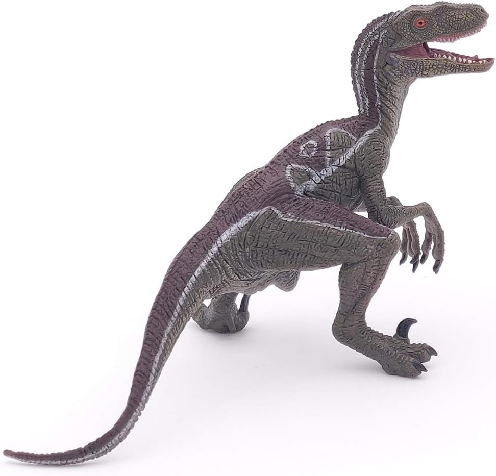 Figurina - Dinosaurs - Velociraptor | Papo - 4 | YEO