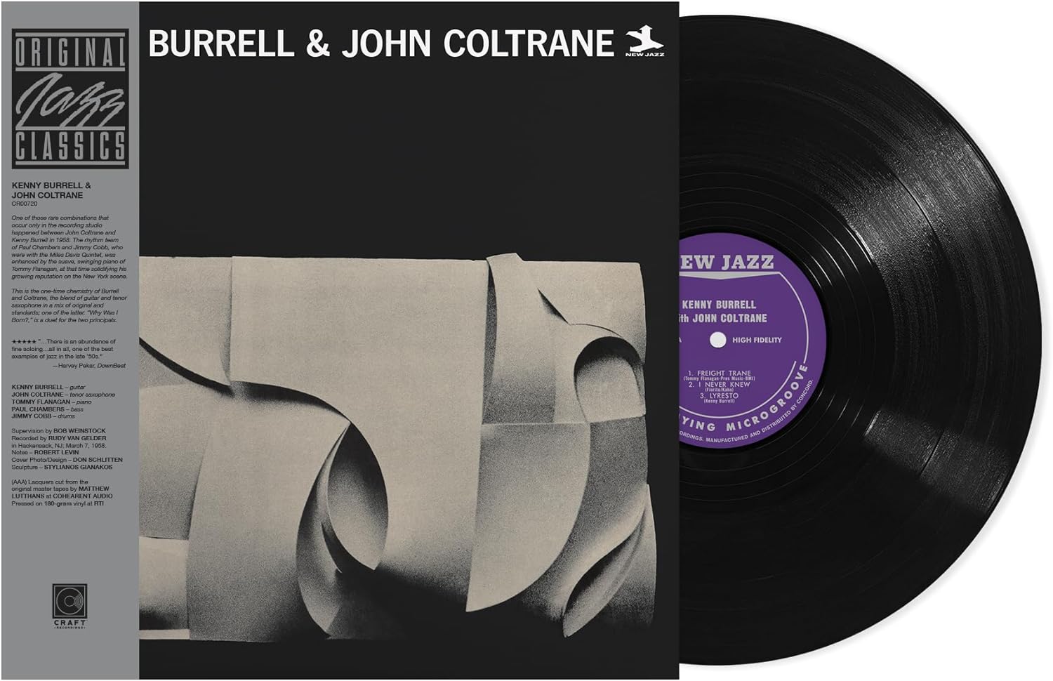 Kenny Burrell & John Coltrane - Vinyl | Kenny Burrell, John Coltrane - 1 | YEO