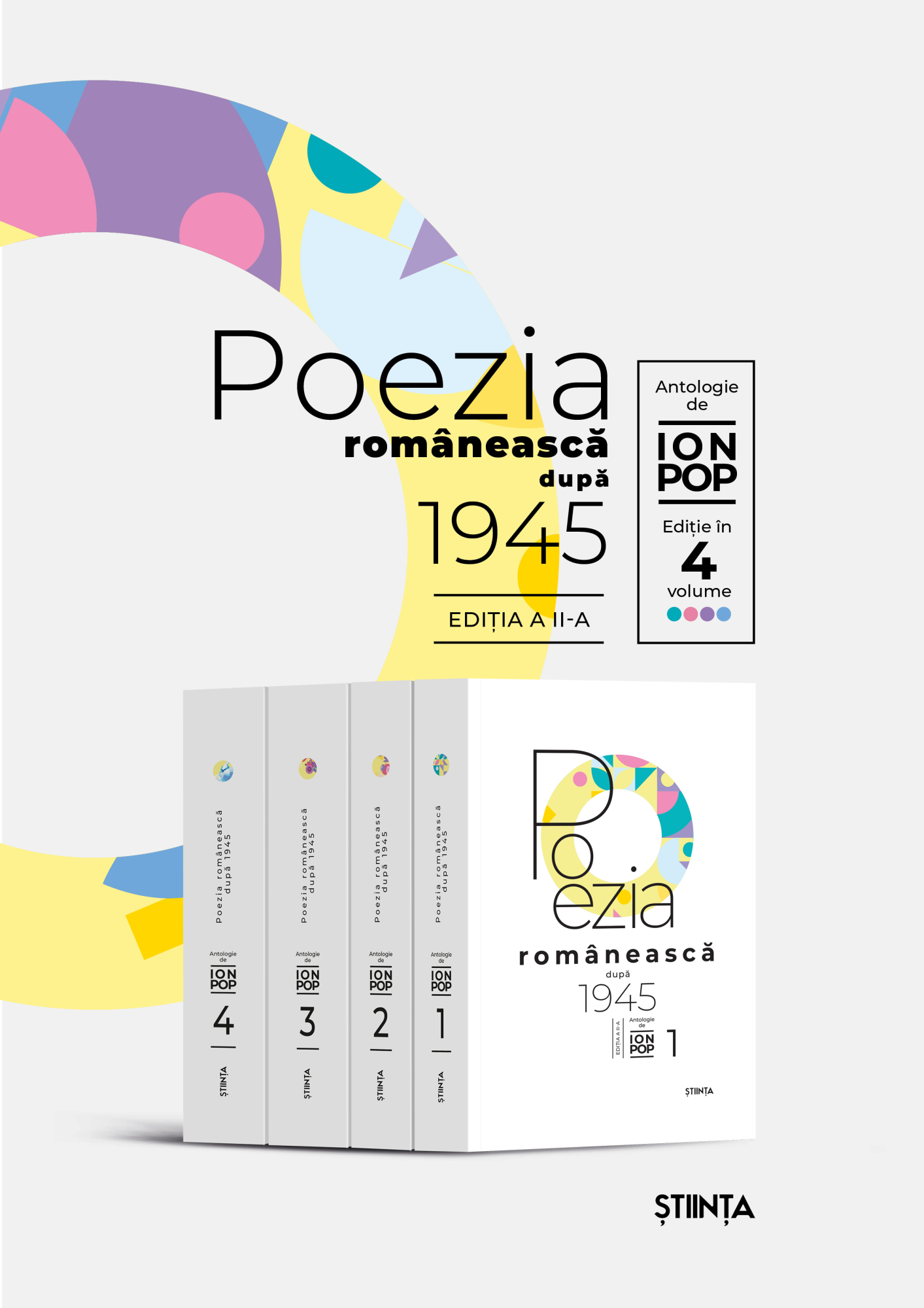 Poezia romaneasca dupa 1945 (set 4 volume) | Ion Pop