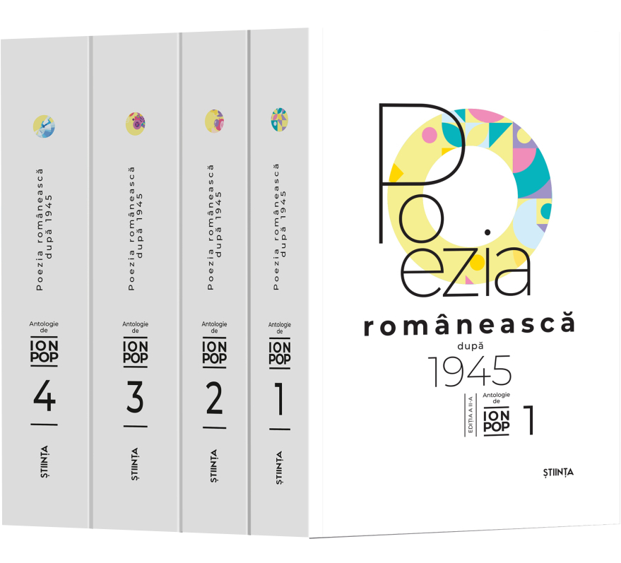 Poezia romaneasca dupa 1945 (set 4 volume) | Ion Pop - 1 | YEO