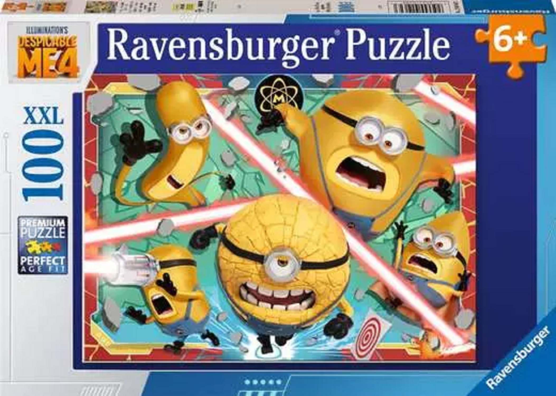 Puzzle 100 piese - Despicable Me - Merciless times ahead | Ravensburger - 1