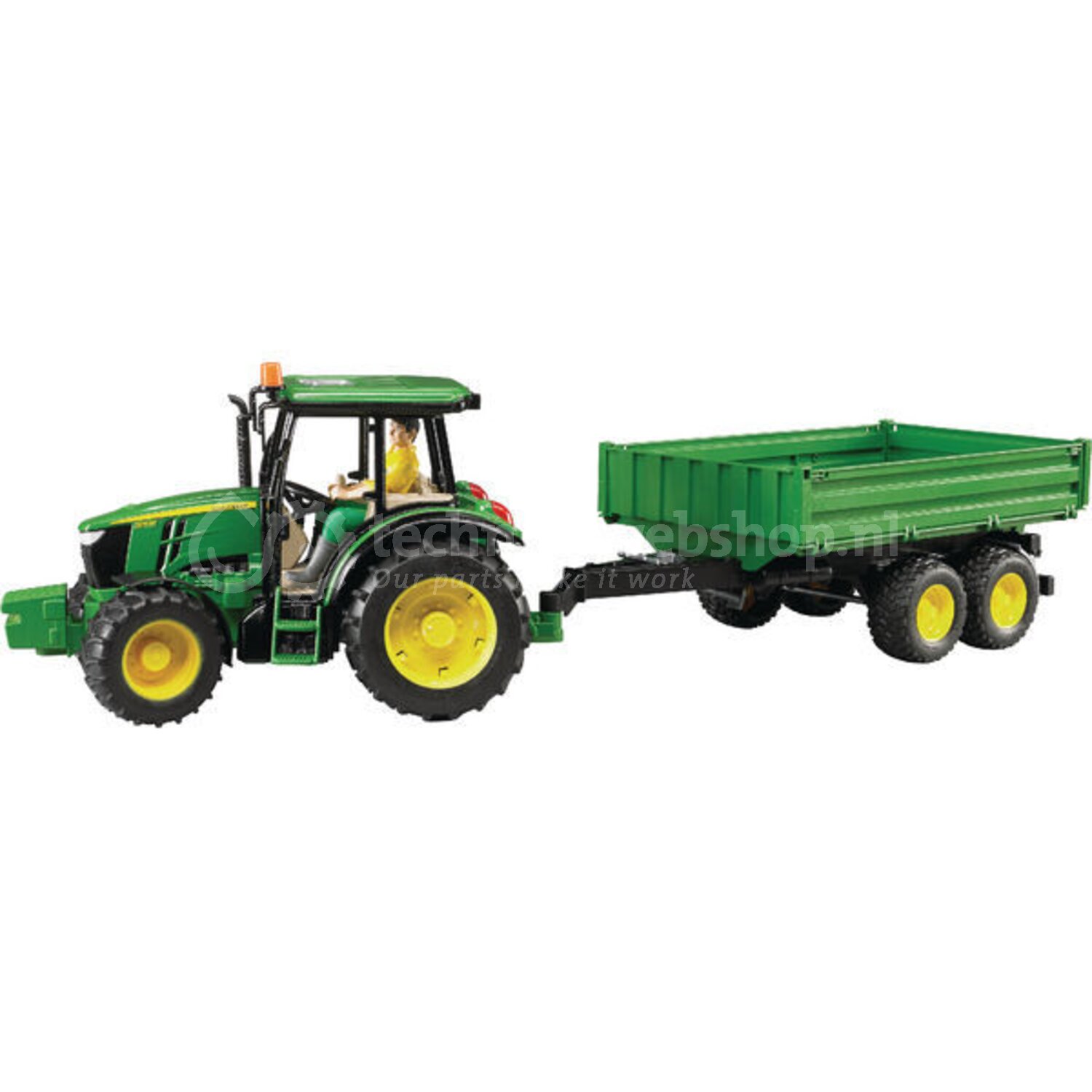 Tractor cu remorca - John Deere | Bruder