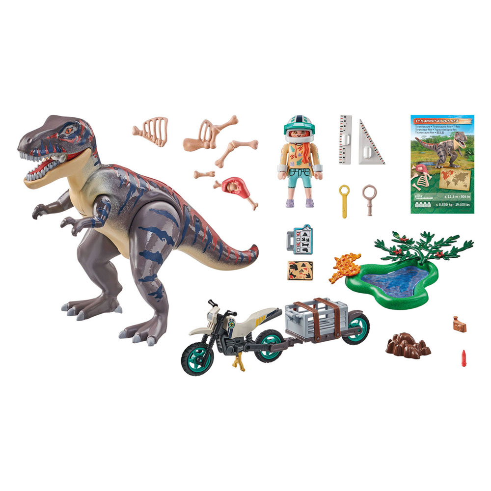 Joc interactiv - Pe urma lui T-Rex | Playmobil