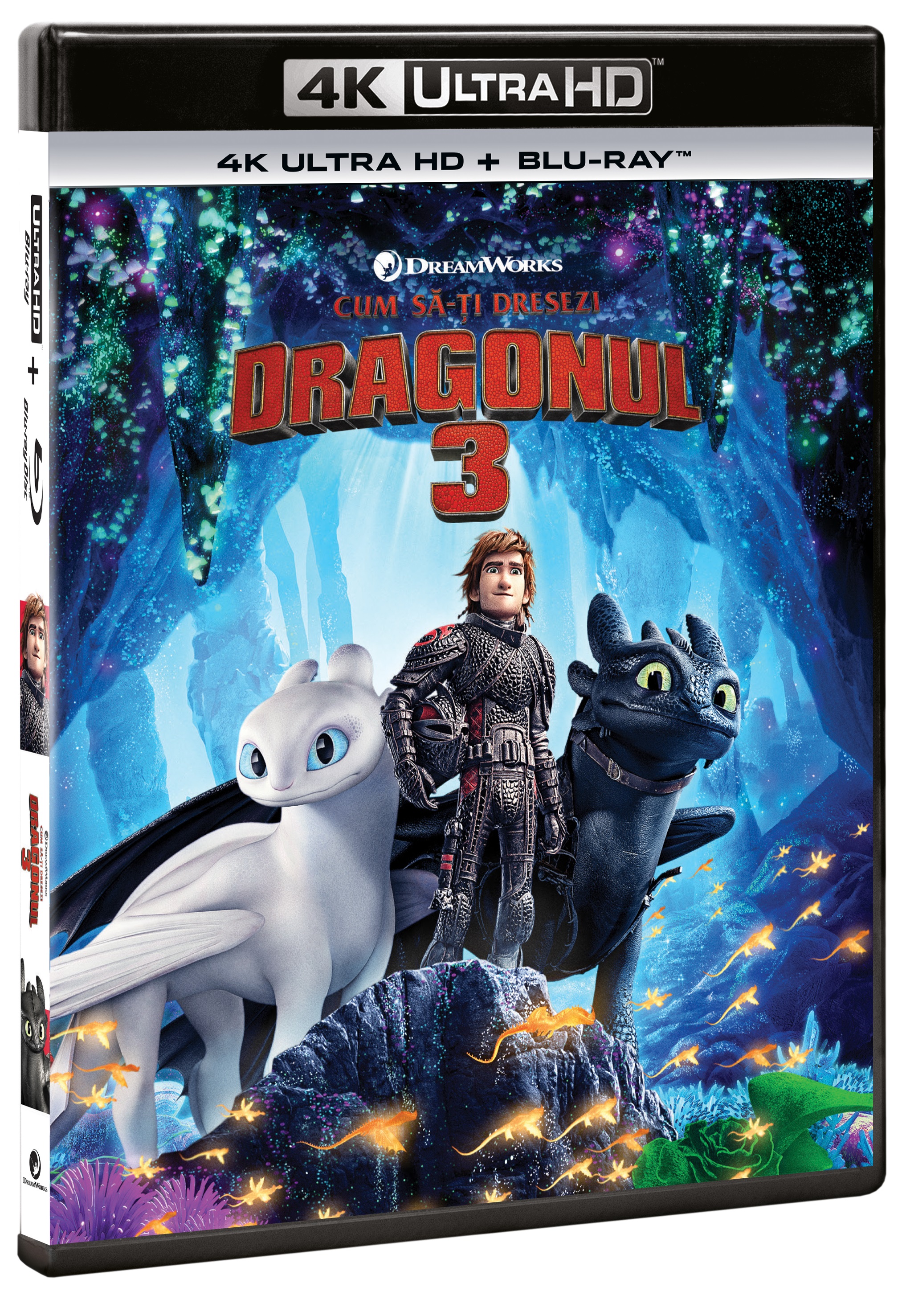 Cum sa-ti dresezi dragonul 3 / How to train your Dragon 3 (4K Ultra HD + Blu-Ray Disc) | Dean DeBlois
