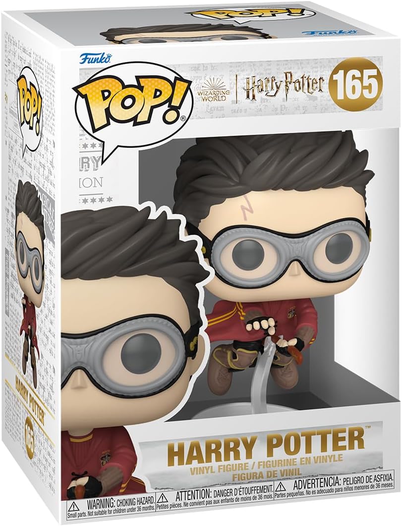 Figurina - Pop! Harry Potter - Harry Potter with Broom | Funko - 1 | YEO