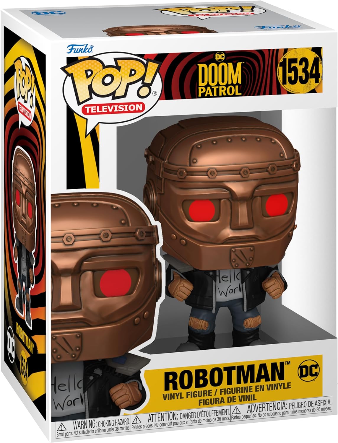 Figurina - Pop! Doom Patrol - Robotman | Funko - 1 | YEO