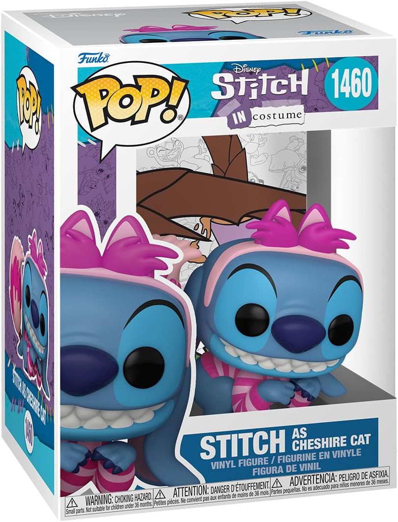 Figurina - Pop! Stitch in Costume - Stitch as a Cheshire Cat | Funko - 1 | YEO