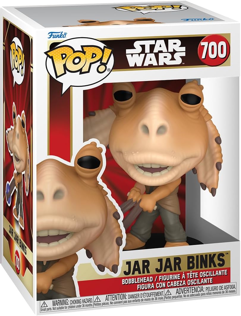 Figurina - Pop! Star Wars: Jar Jar Binks (with Booma Balls) | Funko - 1 | YEO