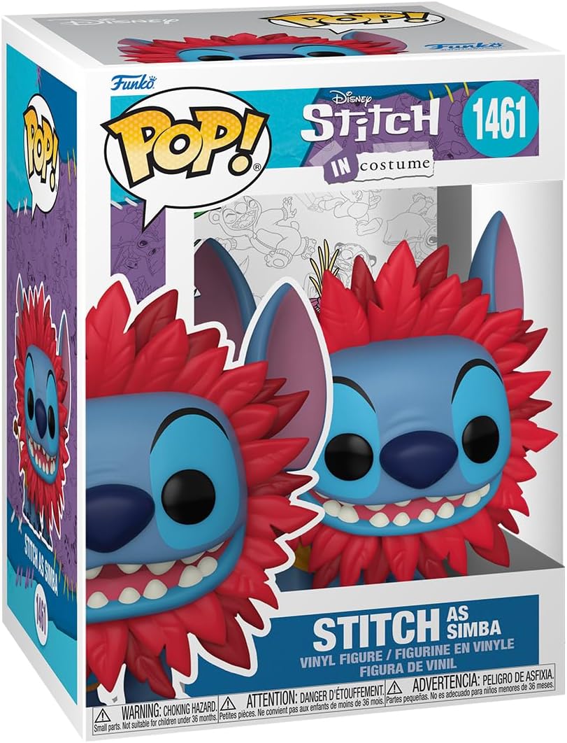 Figurina - Pop! Stitch in Costume: Stitch as Simba | Funko - 1 | YEO