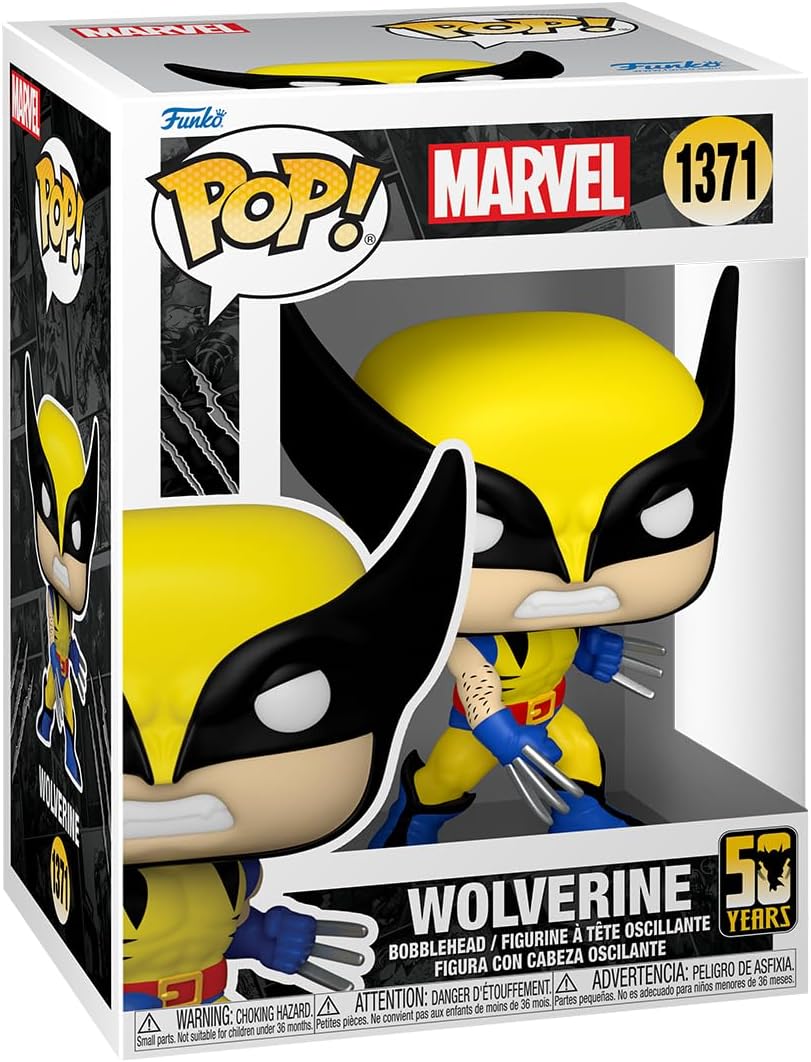 Figurina - Pop! Marvel - Wolverine (50th) | Funko - 1 | YEO