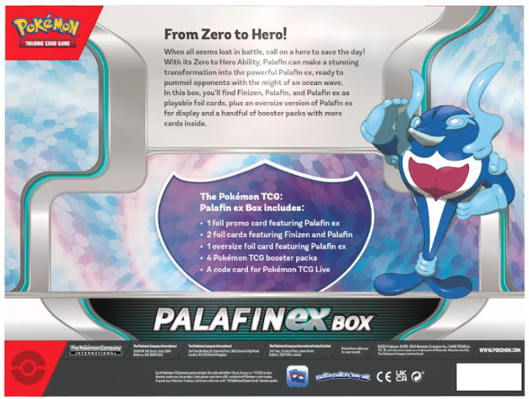 Pokemon TCG: Palafin ex Box | The Pokemon Company